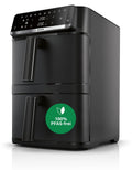 Bosch Serie 6 MAFD661B7 Heißluftfritteuse 12 l, Doppelkorb
