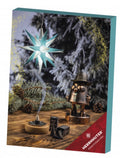 Herrnhuter Sterne Adventskalender 2026 türkis Weiß